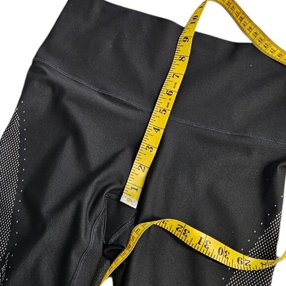 Lululemon Mapped Out High-Rise Tight 28" Black / Glacier Grey, Sense Knit, SZ 8 - Picture 7 of 10
